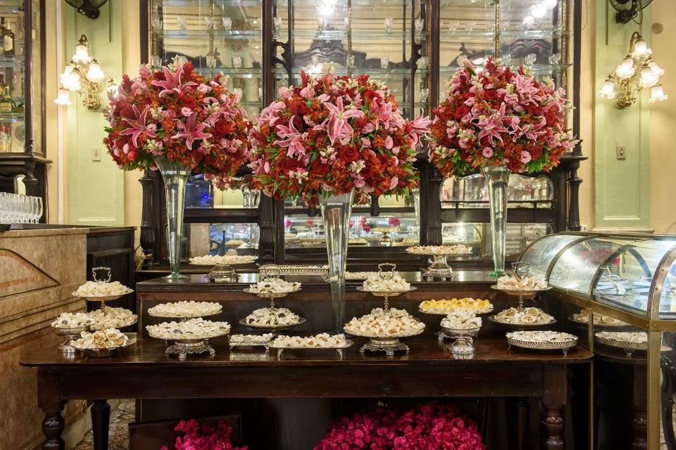 Mesa de doces.