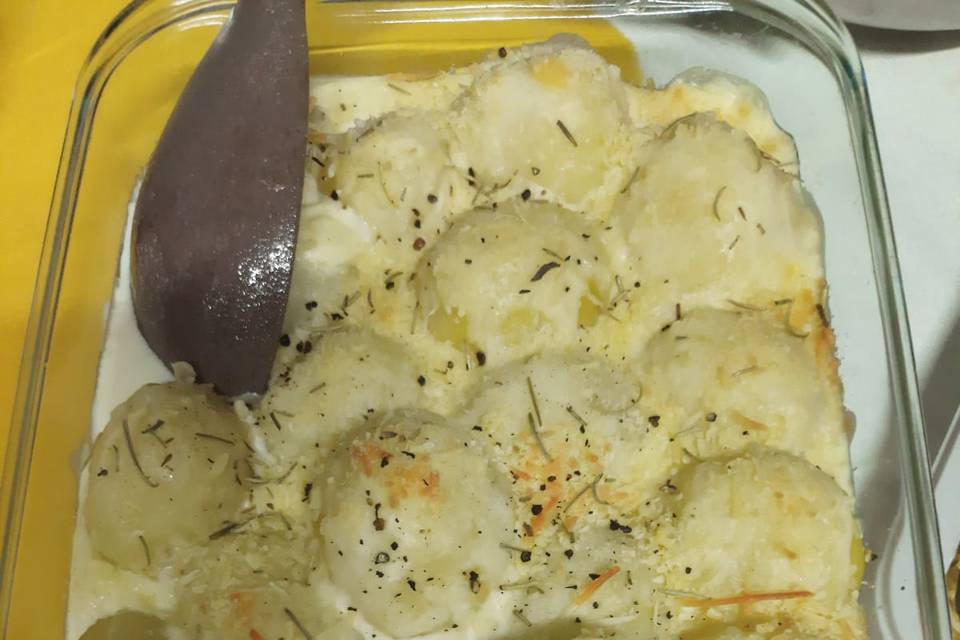 Batatas à 4 queijos