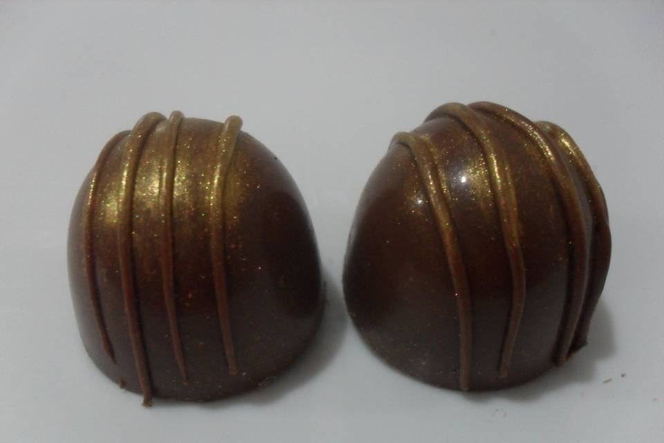 Chocolate com beijinho