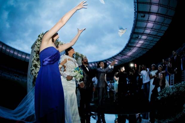 Casamento no mineirão