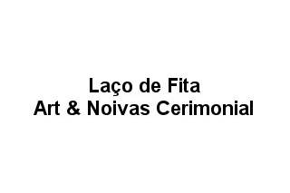 Laco de fita Art & Noivas Cerimonial Logo