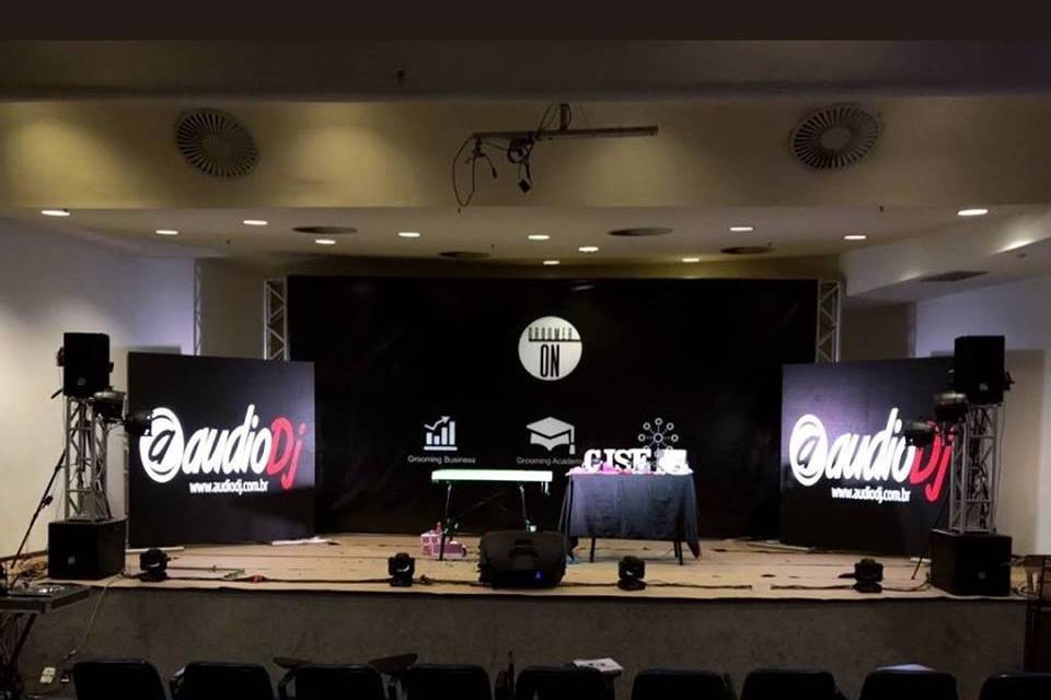 Painel de led para palestras