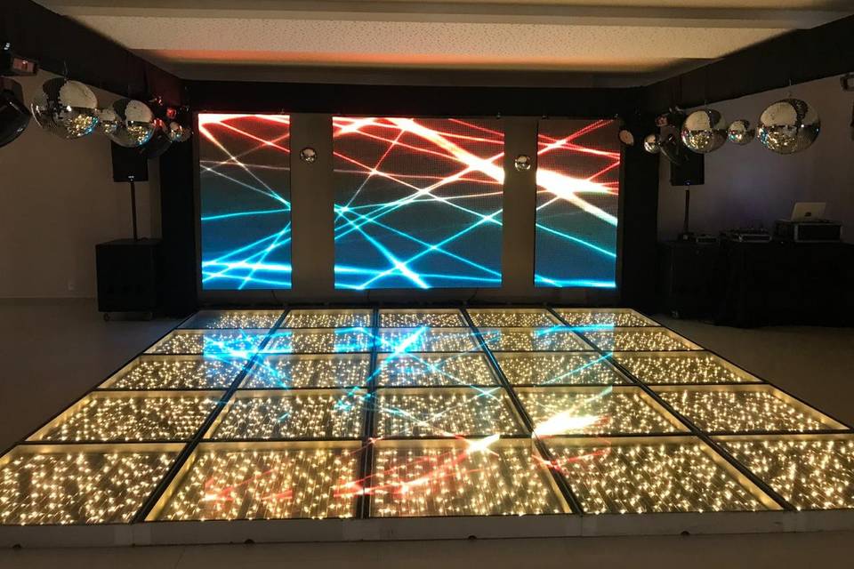 Painel de led para palestras