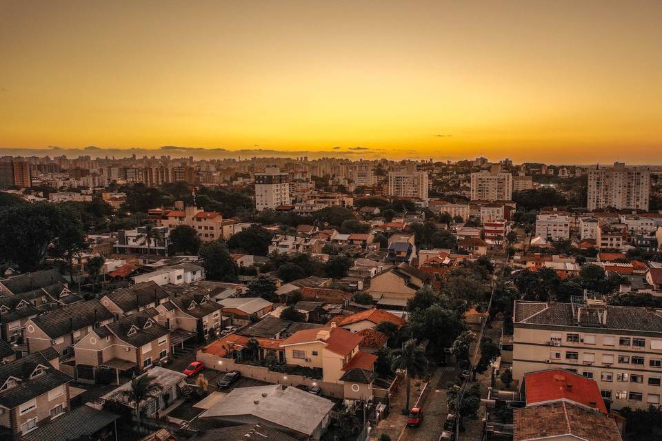 Vista de Drone - Porto Alegre