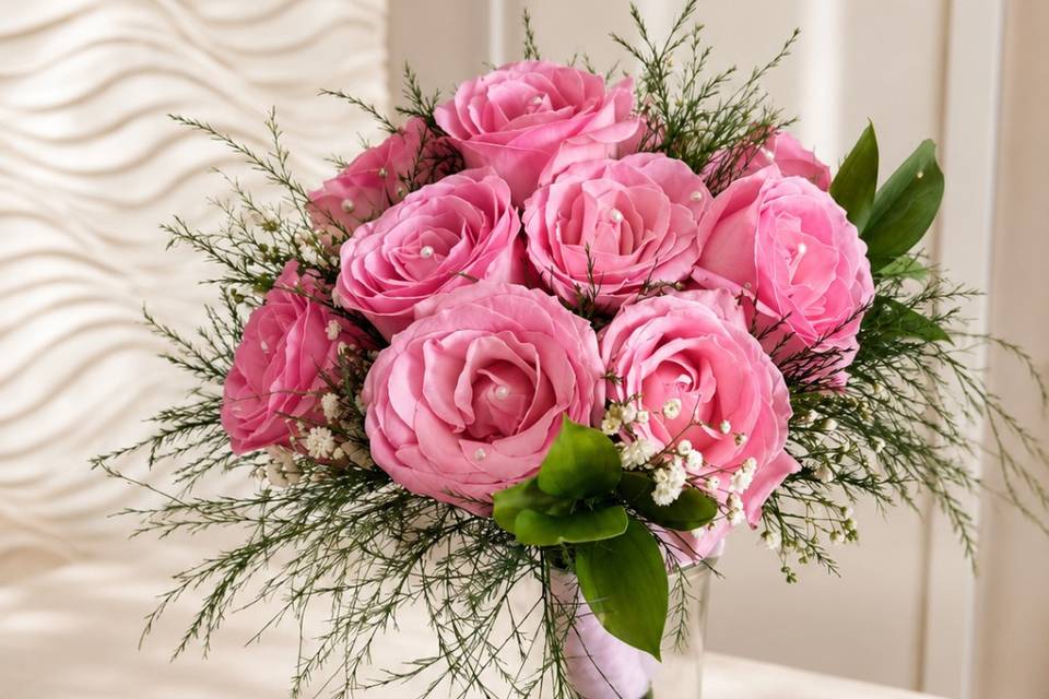 Buquê rosas