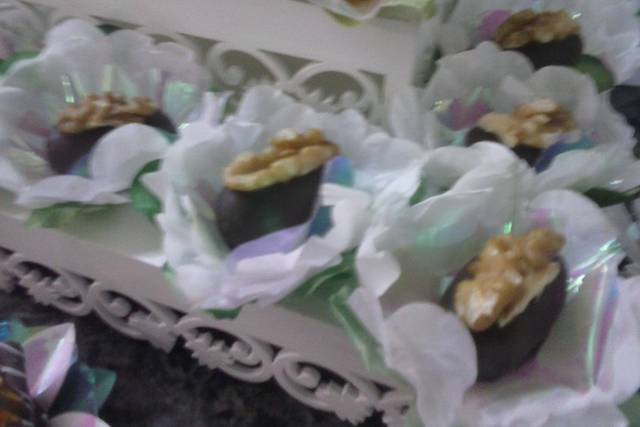 Camafeu banhado no chocolate