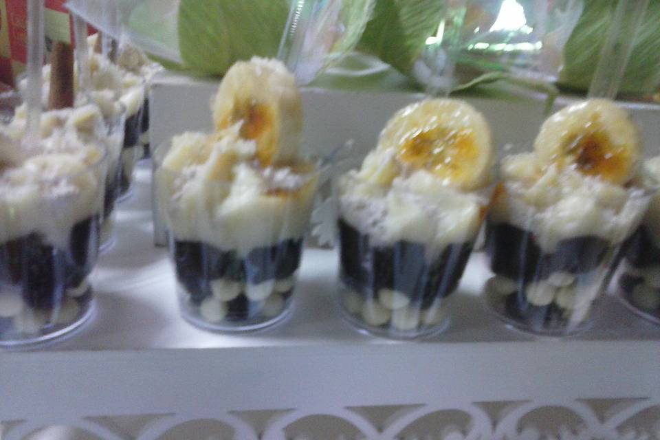 Verrine de banana