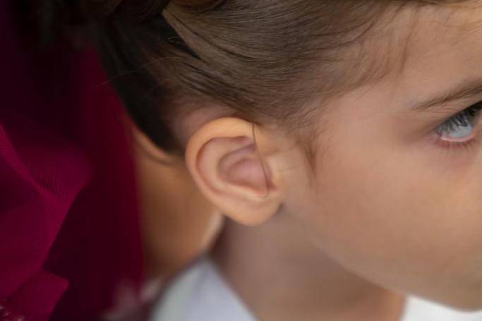 Tiara infantil de strass