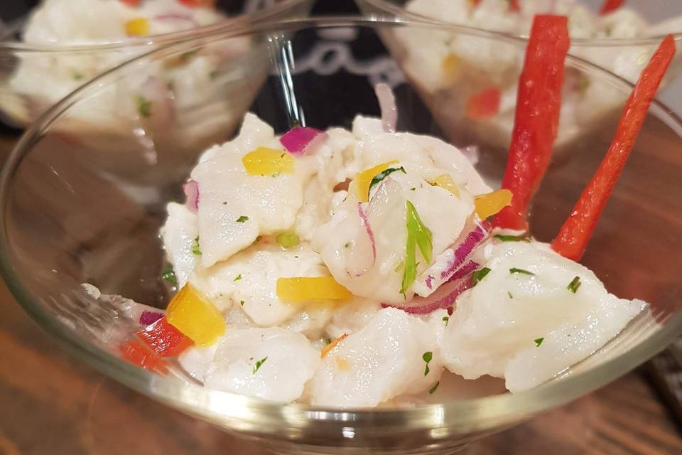 Ceviche de Linguado