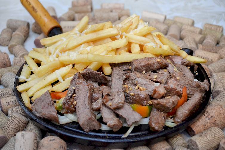 Picanha com fritas