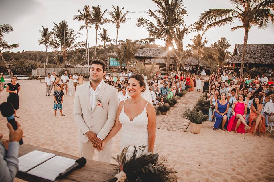 Cerimonia na Praia, Trancoso