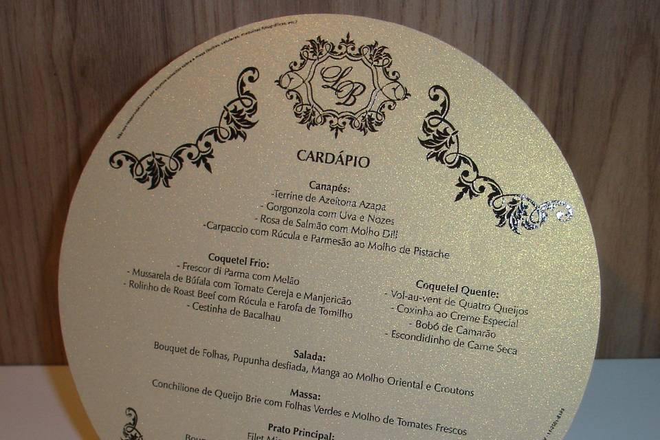 Cardápio