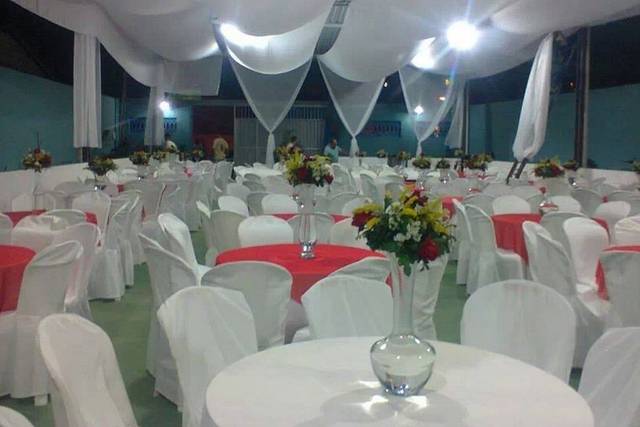 Decoração das mesas