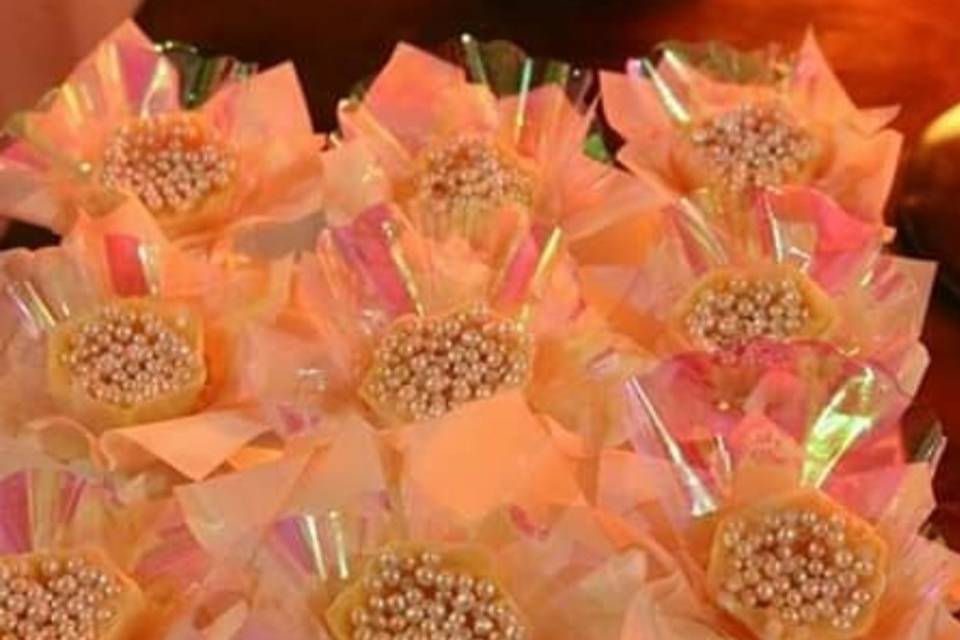 Caixinha de ninho com perolas