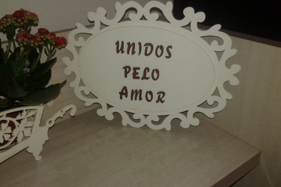 Placa para mesa