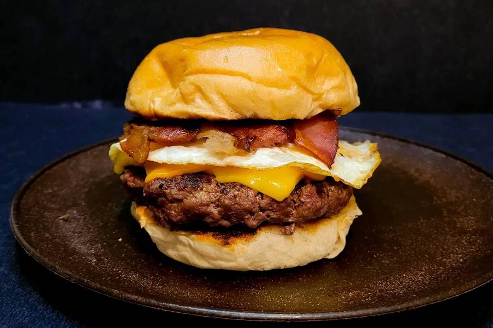 Hamburguer com bacon