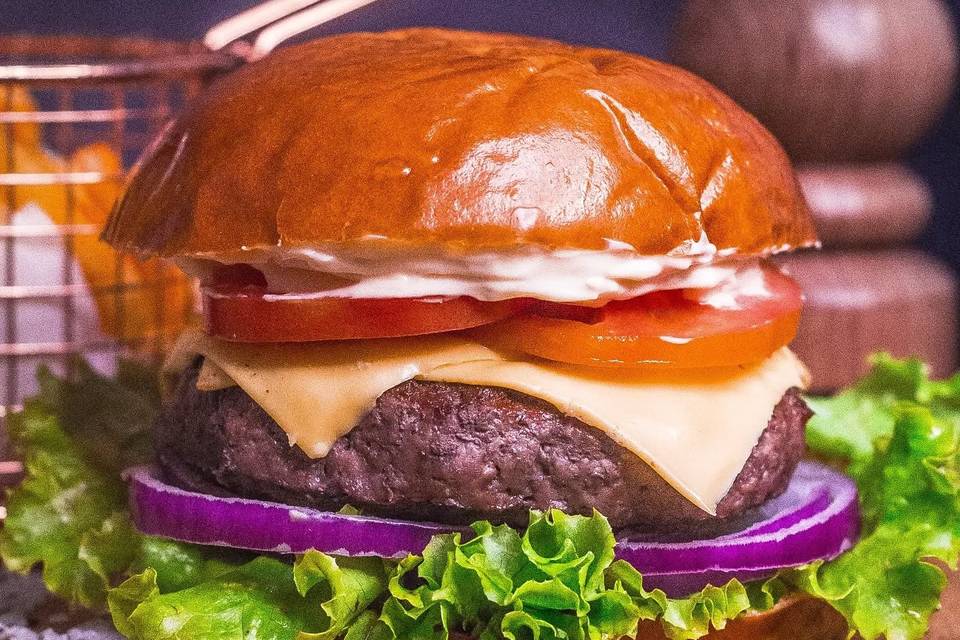 Hambúrguers artesanais