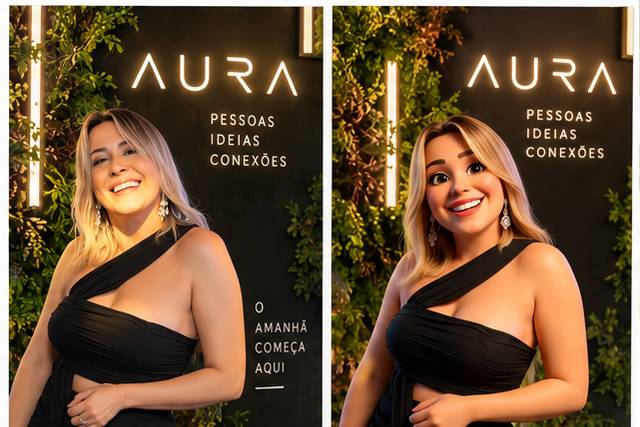 Foto com IA