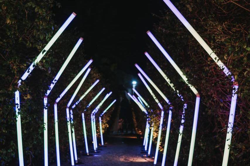 Setas de LED