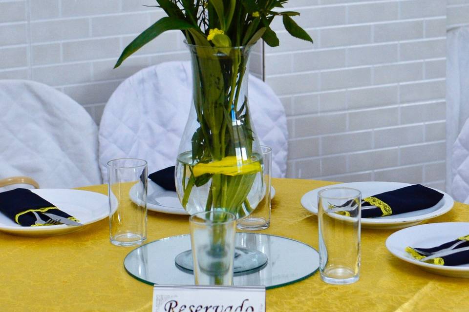 Reserva de mesa de convidados