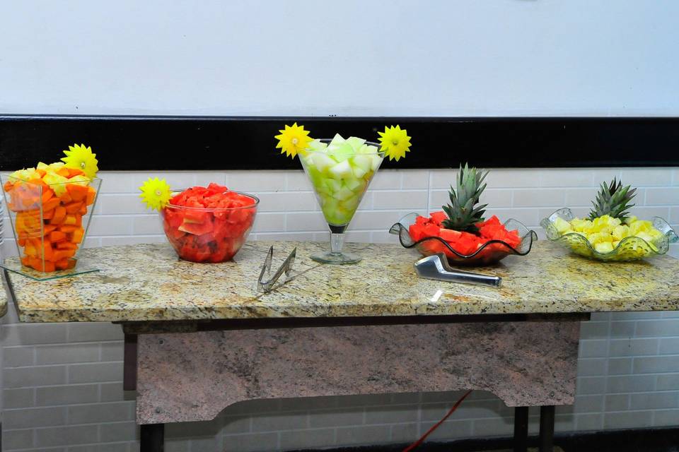 Mesa de frutas