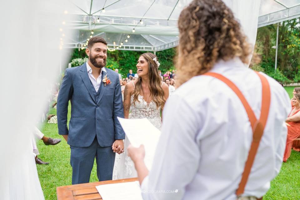 Celebração de casamento