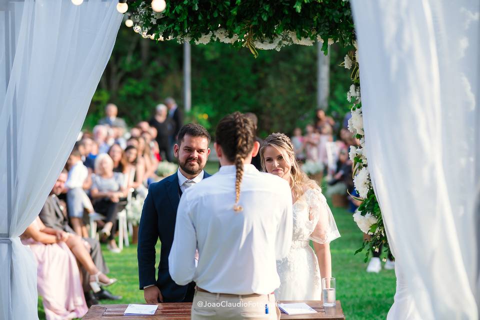 Celebração de casamento