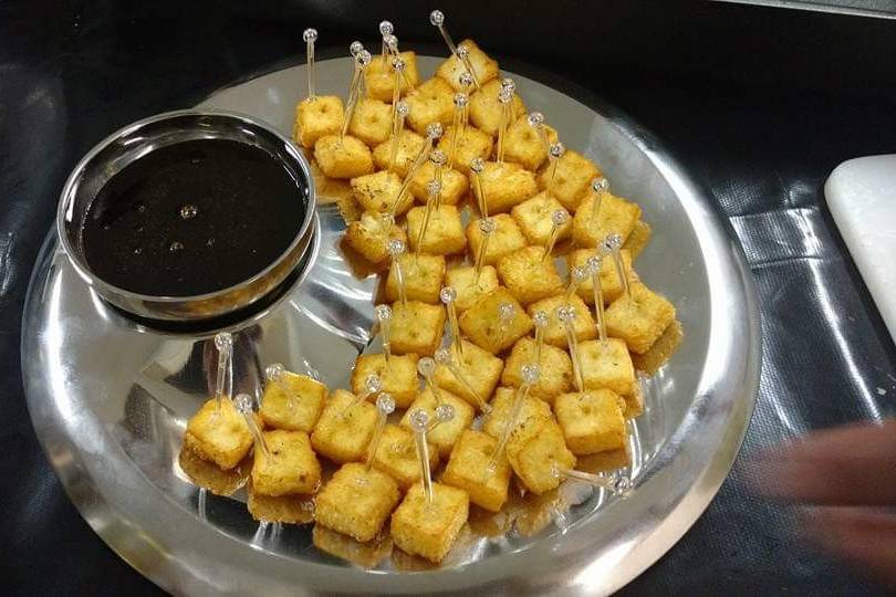 Queijo coalho com melaço