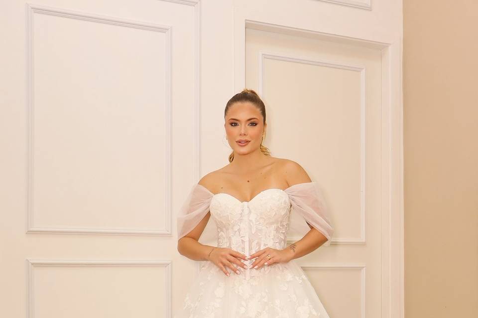 Vestido de noiva princesa rico