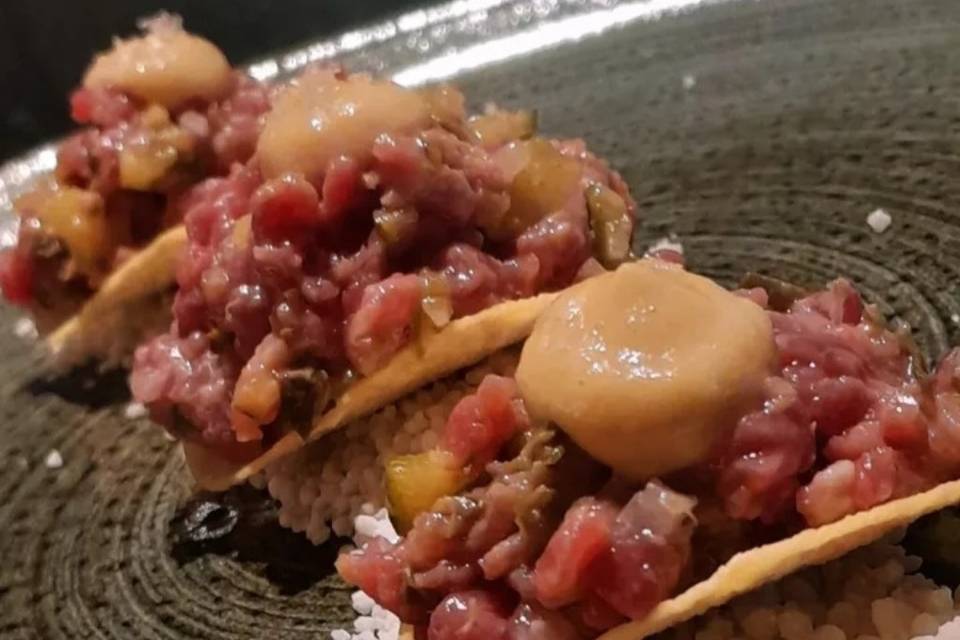 Mini steak tartar