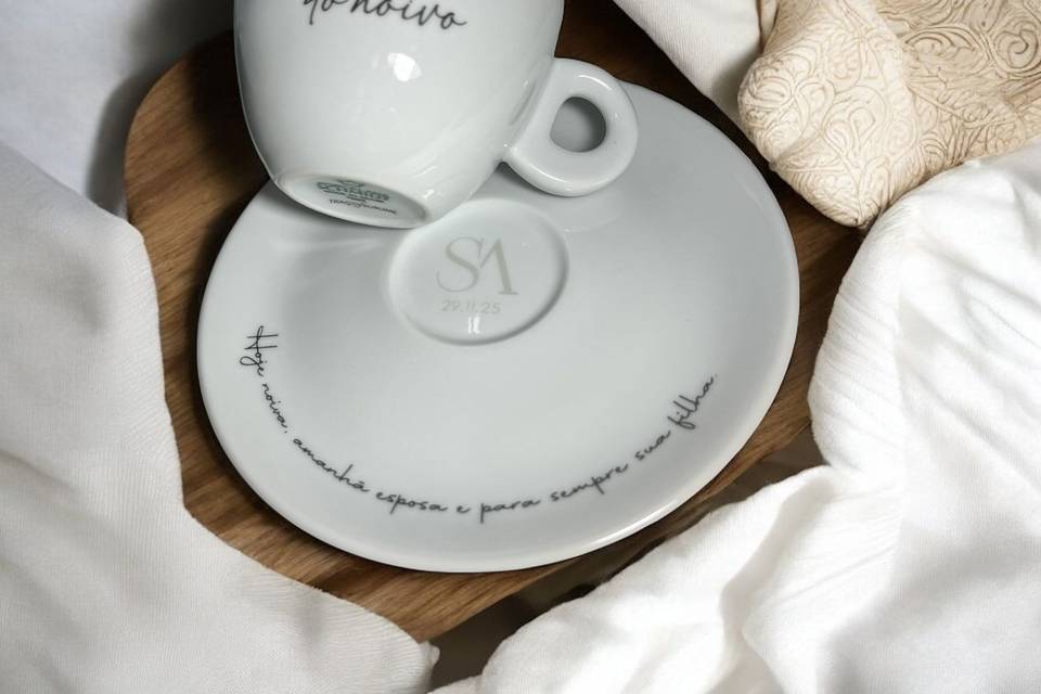 Peças personalizadas casamento