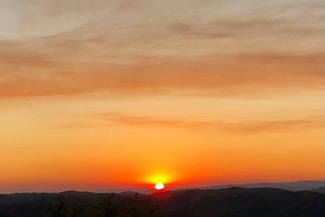Por do sol