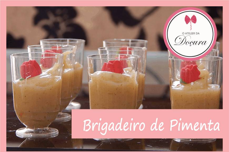 Brigadeiro pimenta e cardamomo