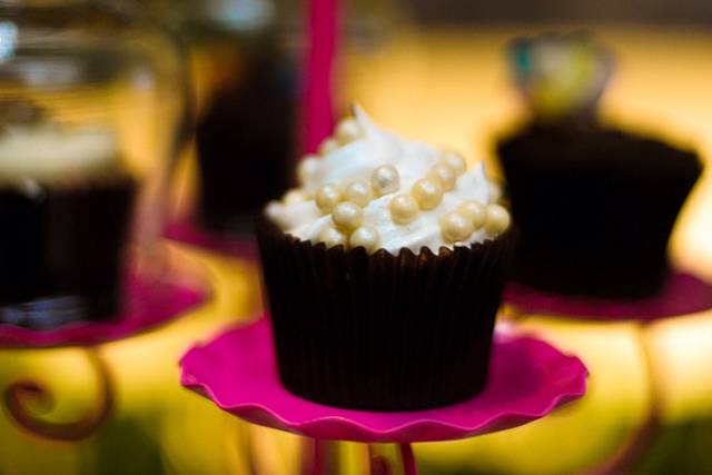 Cupcake de champagne