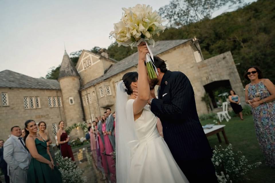 Enfim casados!