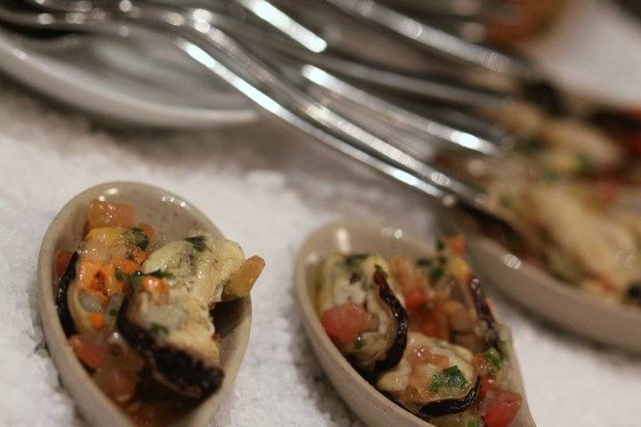 Mariscos de entrada