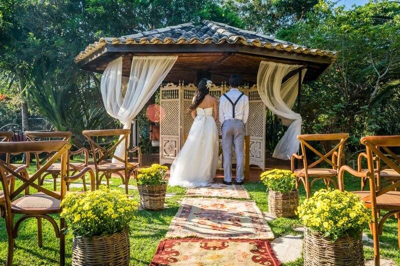 Cerimônia no Gazebo