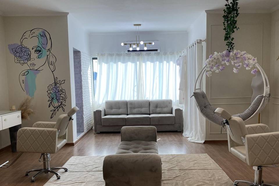 Sala completamente ampla