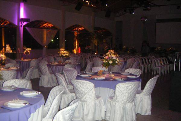 Decoração lilás