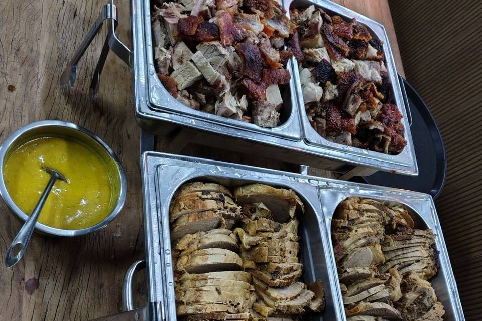 Carne assada no forno