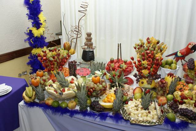 Mesa de fruta