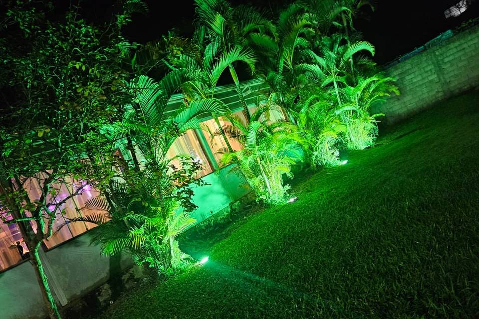 Luzes de decoração externa