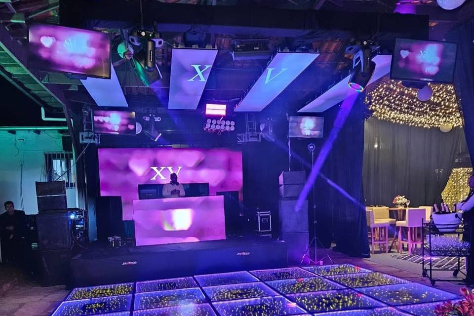 Bote Grid com Painéis de Led