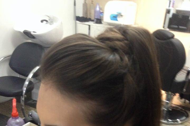 Maquiagem e penteado