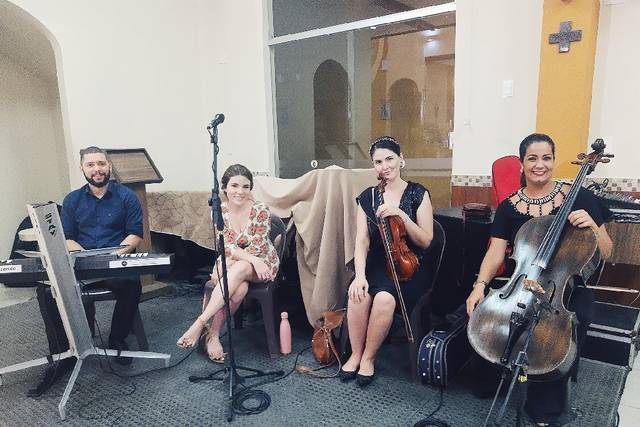 Violino,teclado,violonce, voz