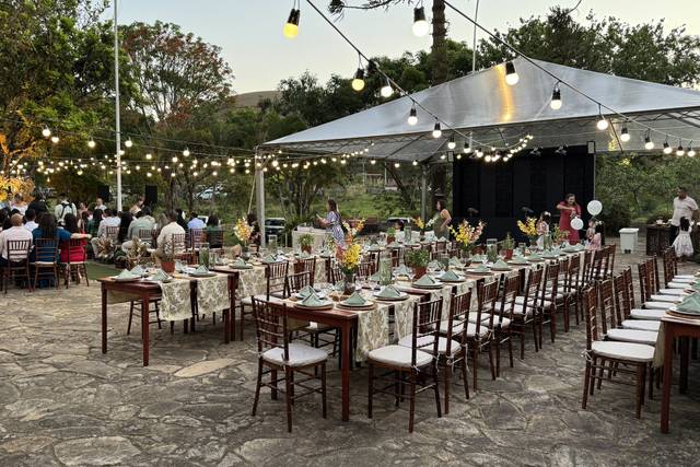 Mesas patio externo