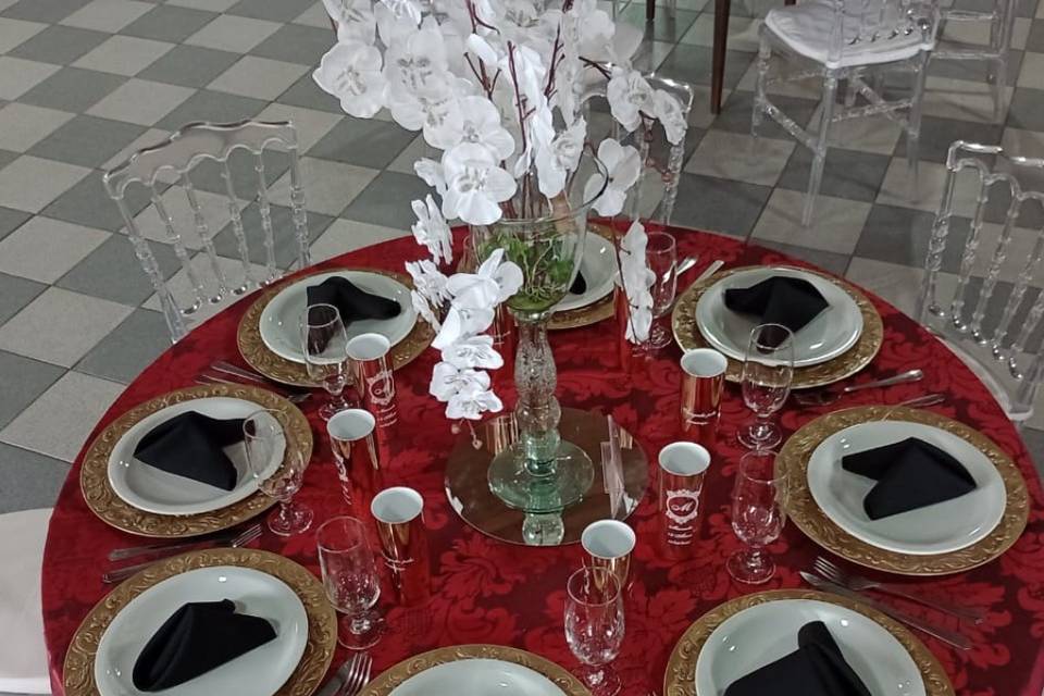 Mesa de convidados