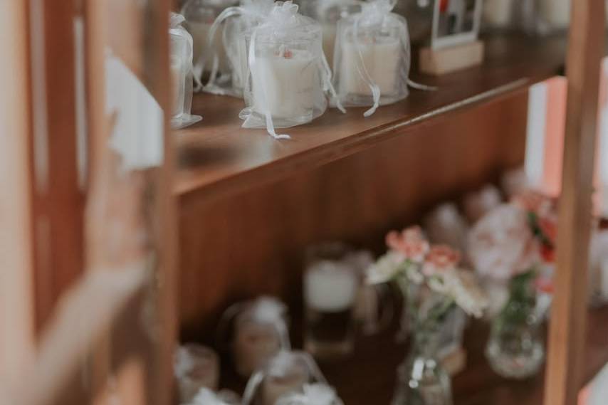 Casamento - vela personalizada