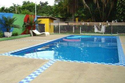 Área da piscina