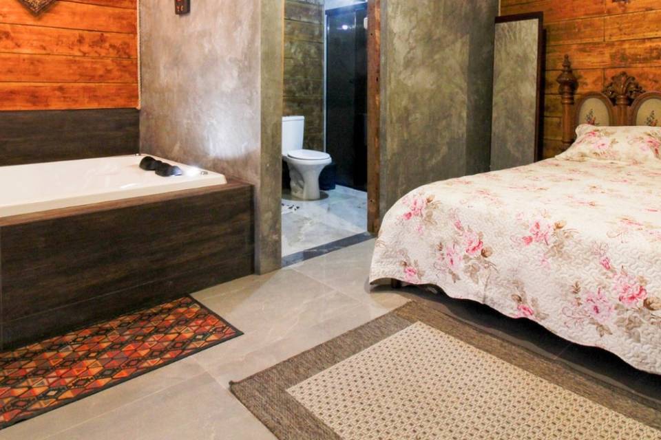 Chalé com hidromassagem